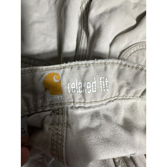 Carhartt Khaki Men's Shorts Size 34 - Picture 5 of 6